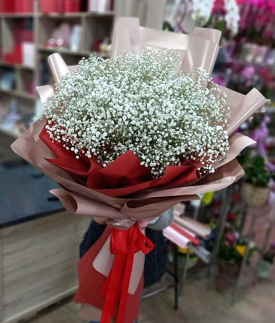 Букет цветов из: Гипсофила в Этоке