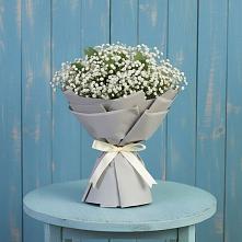 Букет цветов из:  Гипсофила в Этоке