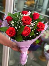 Букет цветов из:  Розы #REPLACE_PRED# Этоке