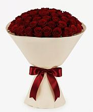 Букет 101 Бордовая роза Блэк Бакарра в Этоке