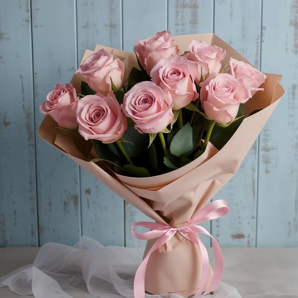 Букет цветов из: Розы в Этоке