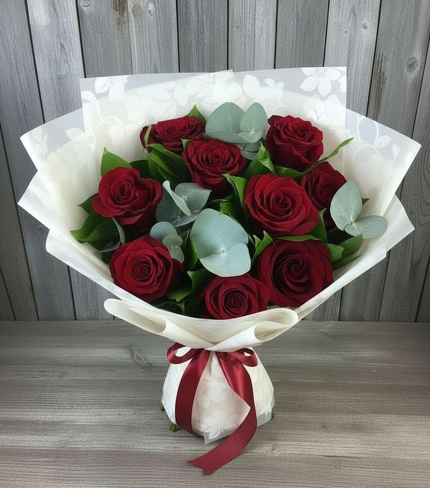 Букет цветов из: Розы в Этоке