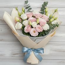 Букет цветов из:  Лизиантусы #REPLACE_PRED# Этоке