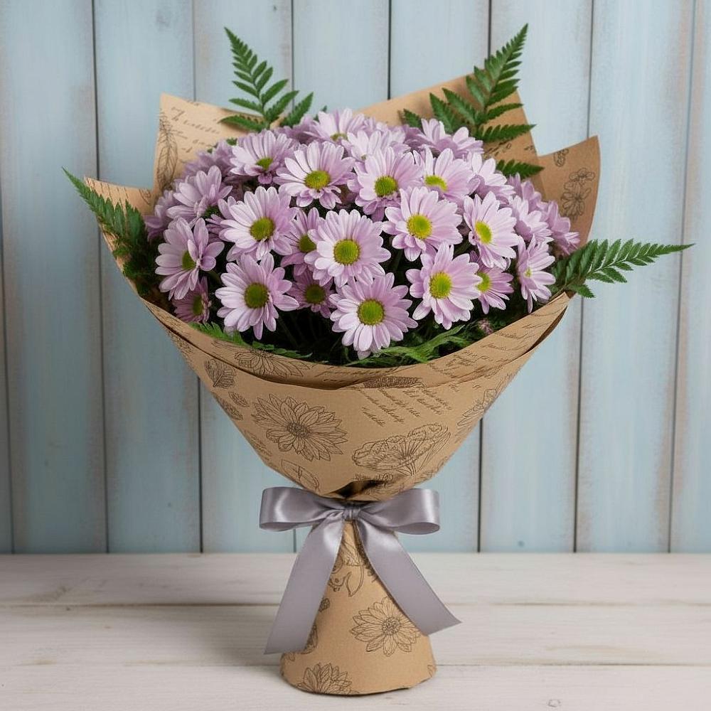 Букет цветов из: Хризантемы в Этоке