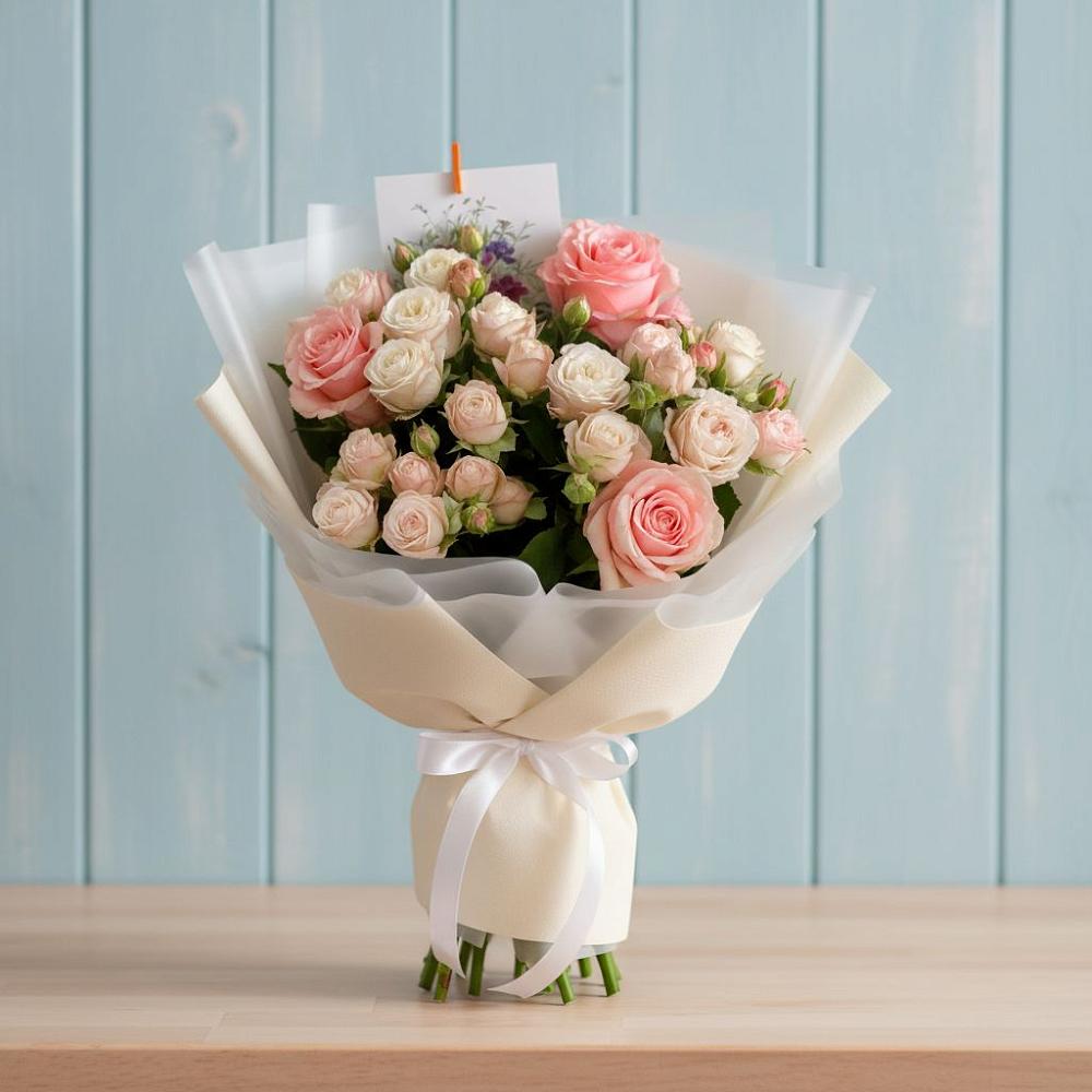 Букет цветов из: Розы в Этоке