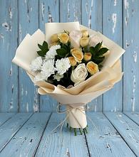 Букет цветов из:  Розы и Хризантемы в Этоке