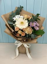 Букет цветов из:  Герберы и Хризантемы #REPLACE_PRED# Этоке