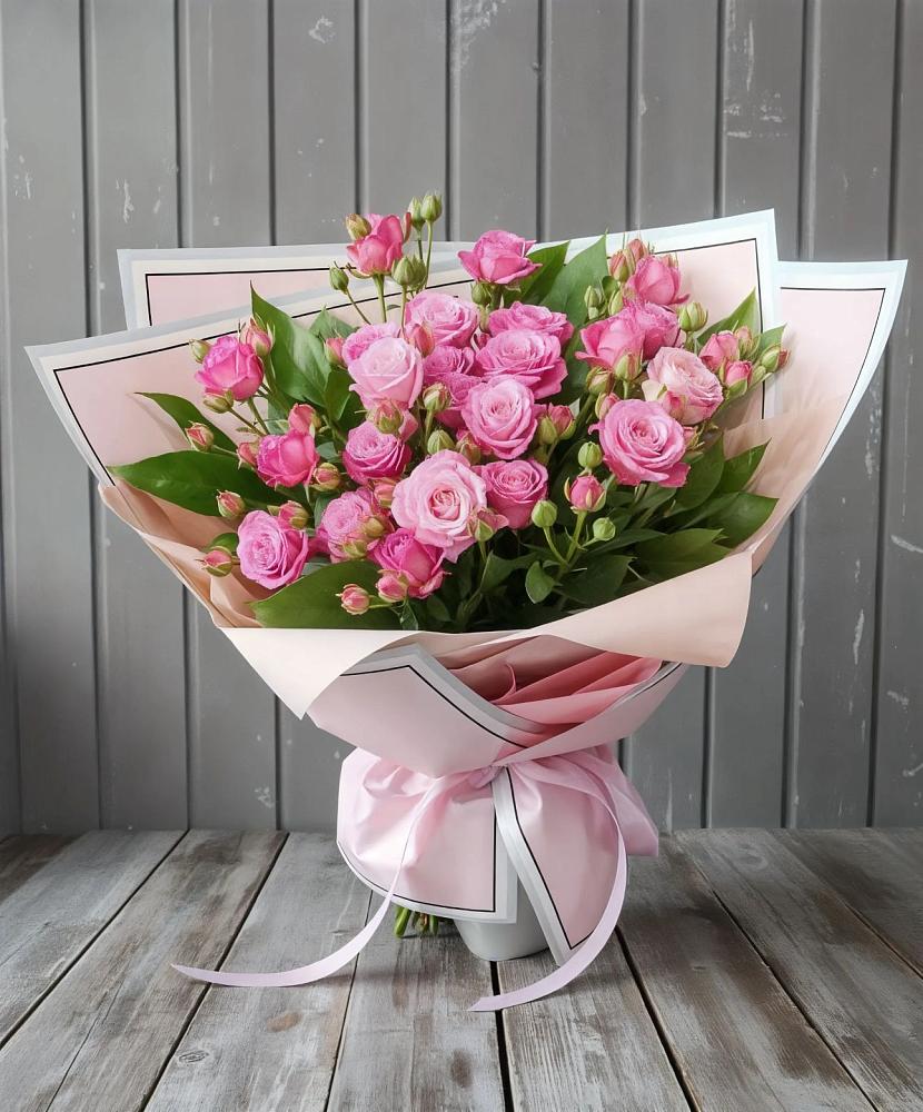 Букет Розовый кустик в Этоке