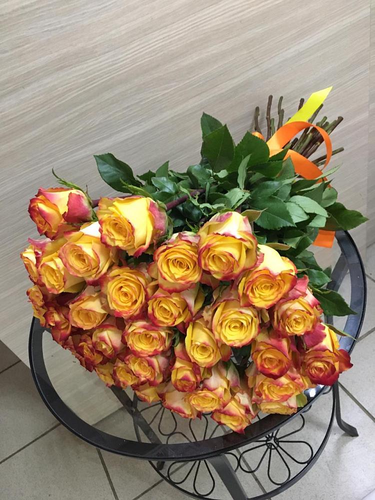 Букет Желтые розы в Этоке