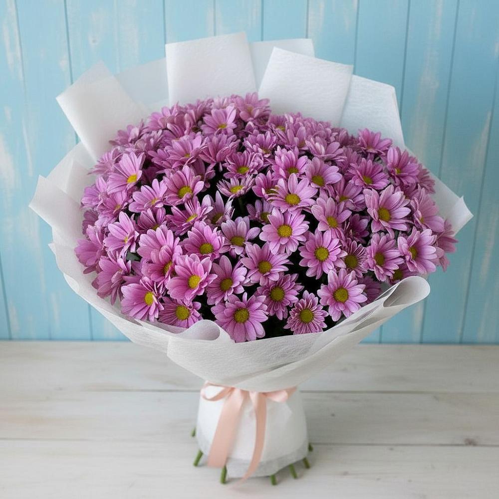 Букет цветов из: Хризантемы в Этоке