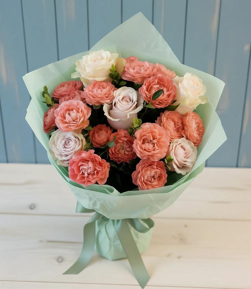 Букет цветов из: Розы в Этоке