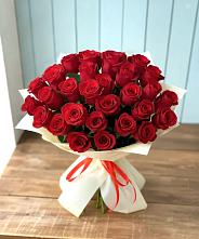 Букет 29 Красных роз в Этоке