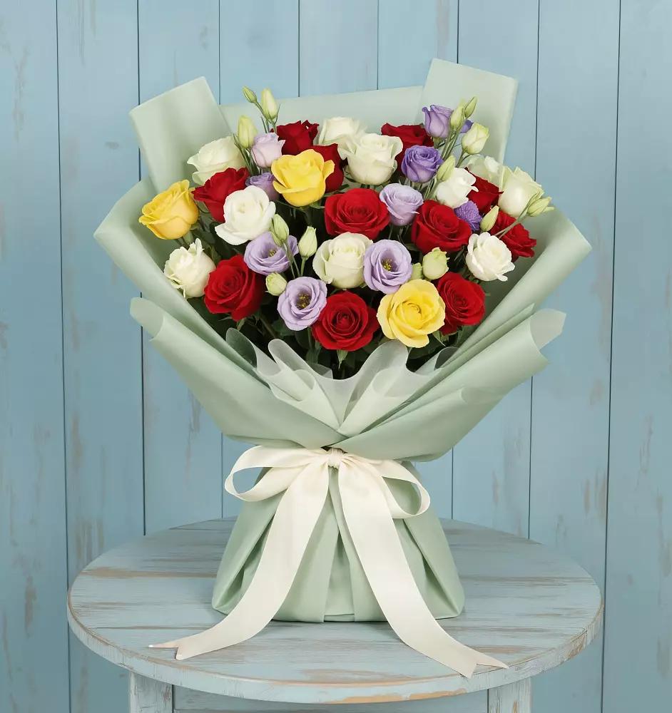 Букет цветов из: Розы в Этоке