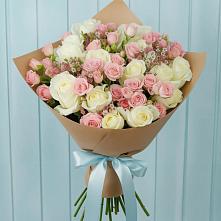 Букет цветов из:  Розы #REPLACE_PRED# Этоке